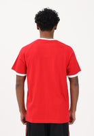 ADIDAS ORIGINALS T-shirt a manica corta 3-Stripes rossa da uomo KE3535 . ADIDAS ORIGINALS 