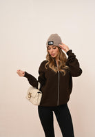 SELECTED HOMME Cardigan marrone da uomo 16096883 Demitasse SELECTED HOMME 