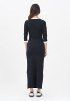 ADIDAS ORIGINALS Abito lungo adicolor Classics 3-Stripes nero da donna IK0439  ADIDAS ORIGINALS 