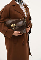 PINKO Borsa a tracolla Classic Love Bag Puff marrone da donna 100038A2JY L74V PINKO 