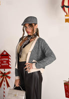 VICOLO Canotta oro da donna realizzata in un tessuto lavorato con filato lamé UF0060 OR VICOLO 