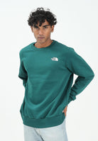 THE NORTH FACE Felpa girocollo Essential verde da uomo NF0A89FB1KI1  THE NORTH FACE 