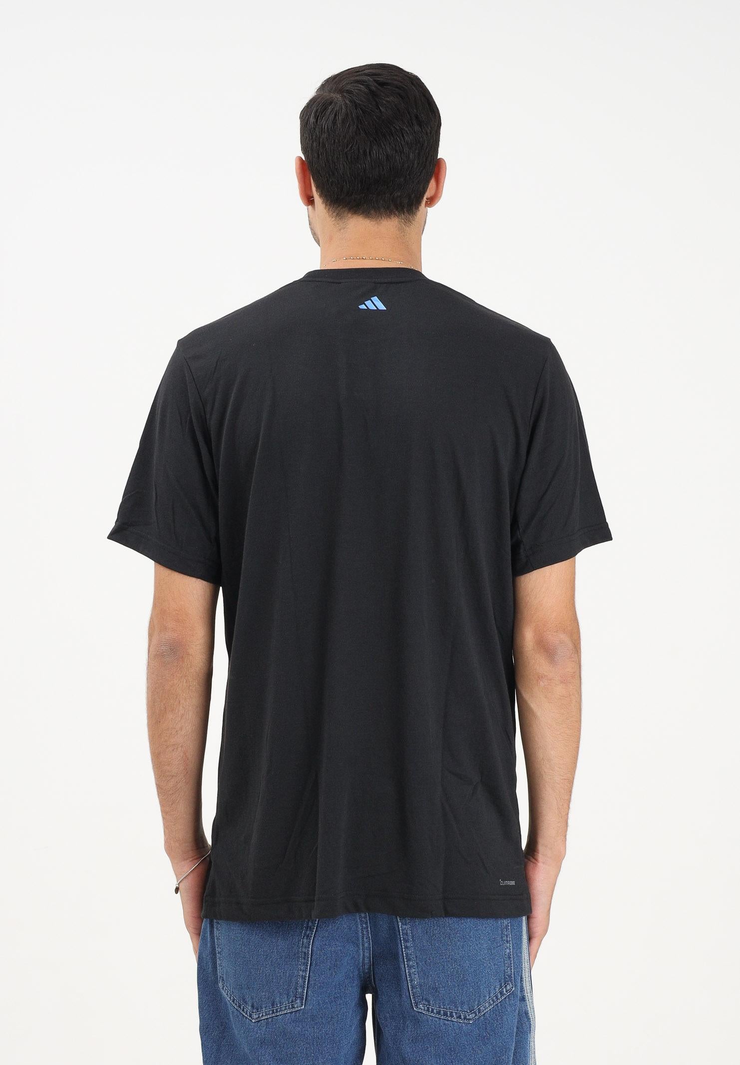 ADIDAS ORIGINALS T-shirt a manica corta adidas x Jeremy Scott nera da uomo JL7620  ADIDAS ORIGINALS 