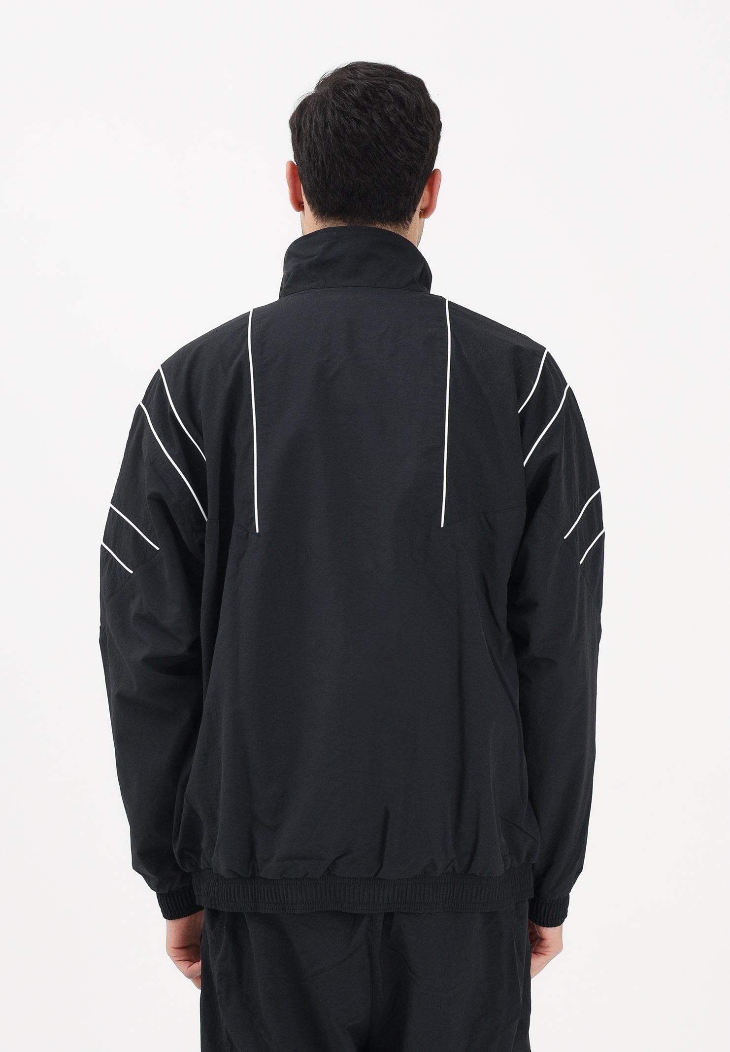 ADIDAS ORIGINALS Giacca a vento CUTLINE nera da uomo KE0096 . ADIDAS ORIGINALS 