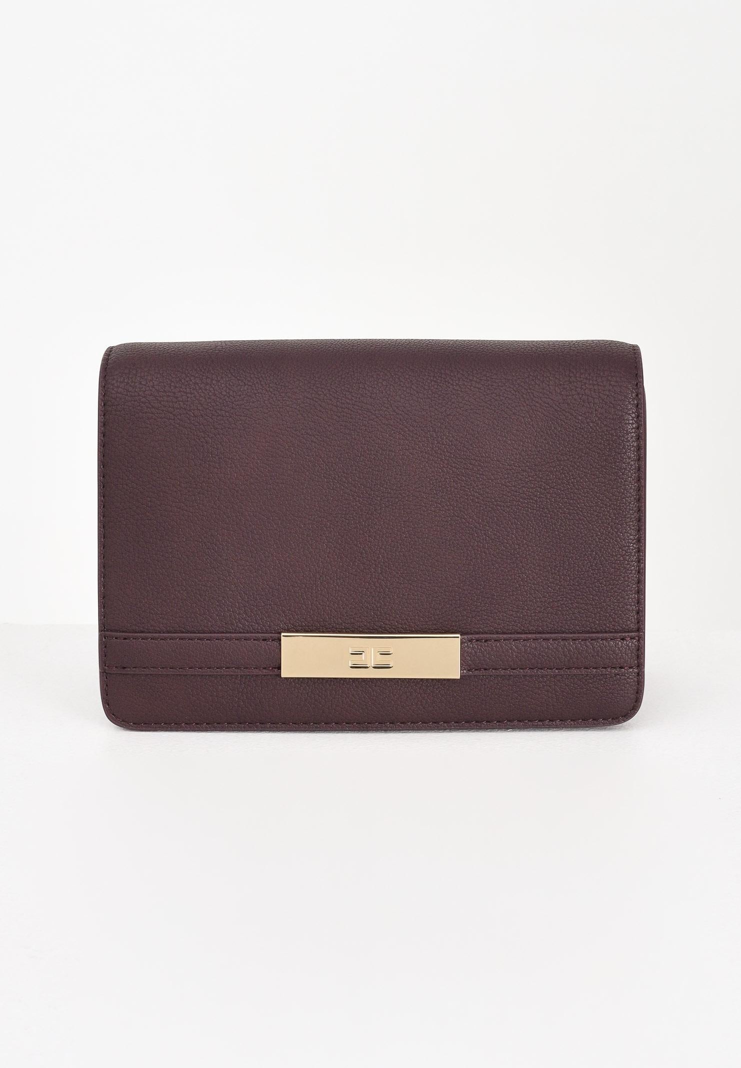 ELISABETTA FRANCHI Pochette bordeaux da donna con catena groumette BS39A56E2 EA4 ELISABETTA FRANCHI 