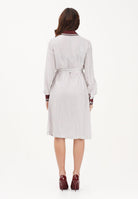 PINKO Abito midi ELICIA bianco da donna 106331A34R BBA PINKO 