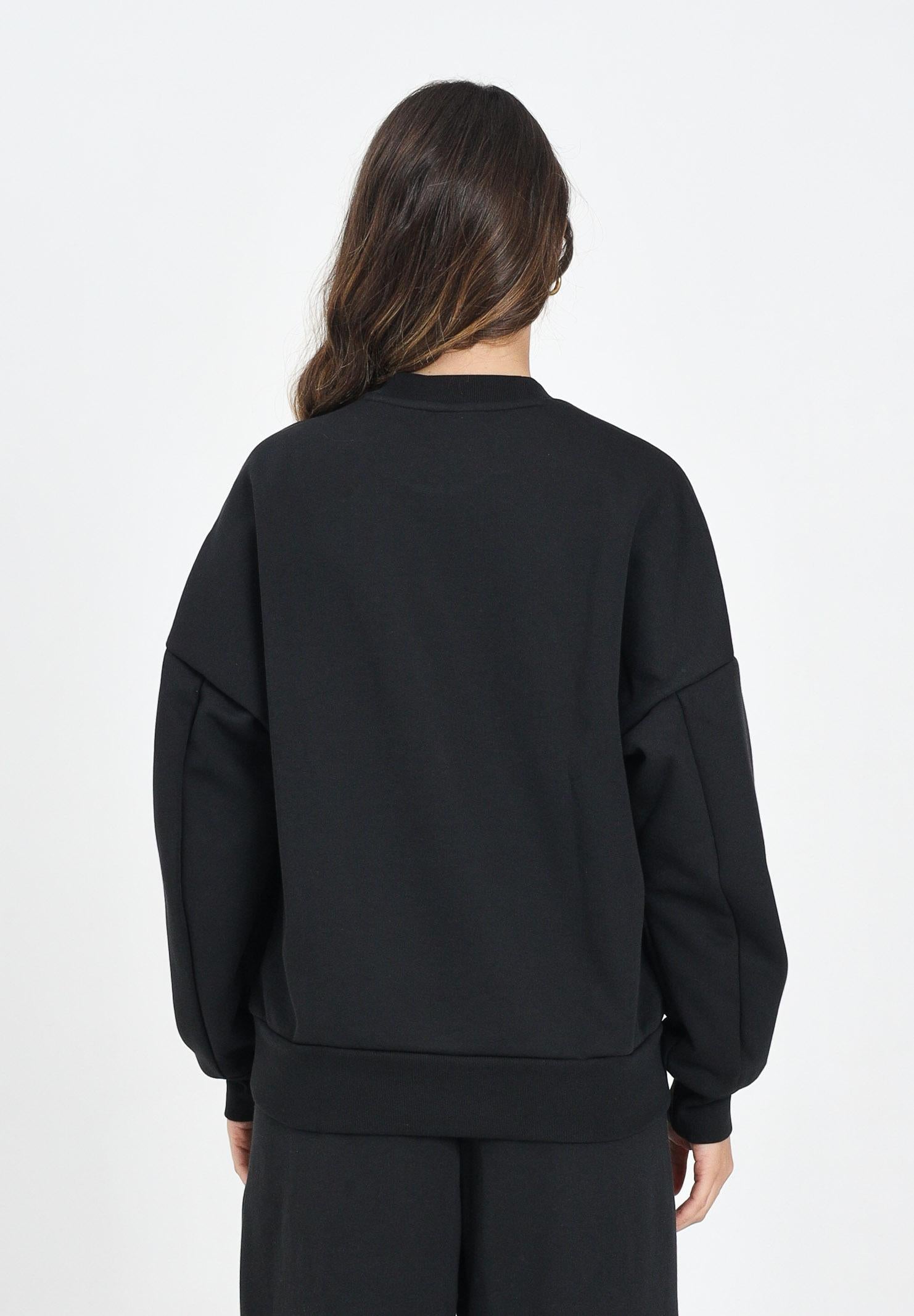 ADIDAS PERFORMANCE Felpa girocollo Future Icons nera da donna JE0203  ADIDAS PERFORMANCE 