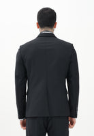 PATRIZIA PEPE Giacca monopetto nera da uomo 5SB652A590 K103 PATRIZIA PEPE 