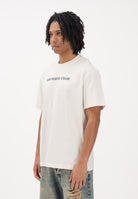 THE NORTH FACE T-shirt a manica corta Logo Twist Relaxed panna da uomo NF0A8GQVQLI1 . THE NORTH FACE 