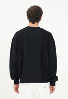 KARL LAGERFERLD Felpa girocollo nera da uomo con stampa logo KLA1M20030 999 KARL LAGERFELD 