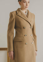 SANTAS Cappotto lungo ÉCLIPSE beige da donna PV2623 BE SANTAS 
