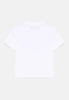 DSQUARED2 T-shirt a manica corta bianca da neonato con stampa D2 DQ2854D004G DQ100 DSQUARED2 