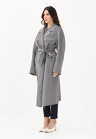SIMONA CORSELLINI Cappotto lungo grigio da donna A25CPCPV1101 V0740 SIMONA CORSELLINI 