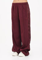 ADIDAS ORIGINALS Pantalone sportivo FIREBIRD IN PIZZO bordeaux da donna KC6445 . ADIDAS ORIGINALS 