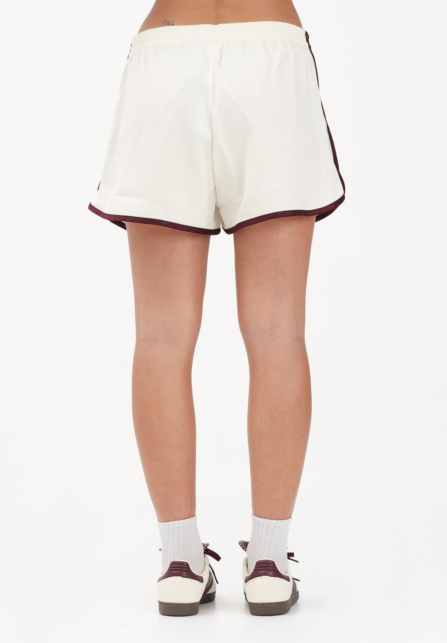 ADIDAS ORIGINALS Shorts sportivo Adicolor 3-Stripes Sprinter panna da donna KA7739 . ADIDAS ORIGINALS 