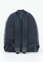 CALVIN KLEIN Zaino blu da uomo in tessuto jacquard con monogramma LV04G3116G K6B CALVIN KLEIN 