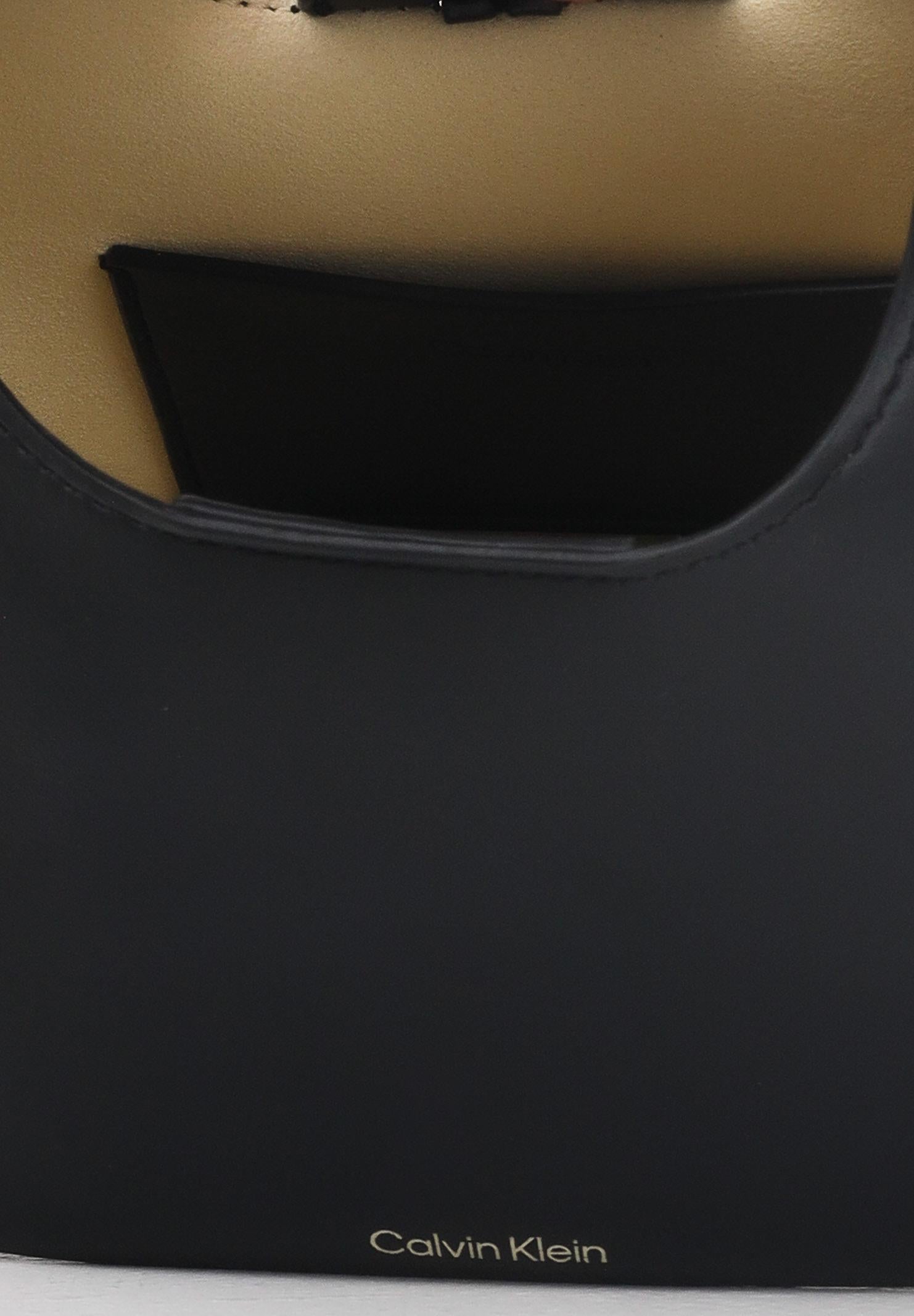 CALVIN KLEIN Borsa a mano nera da donna con fibbia LV04K3177G UB1 CALVIN KLEIN 