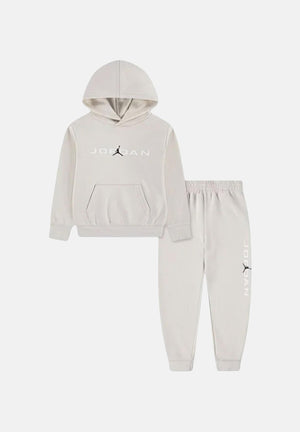 JORDAN Tuta MJ Baseline Fleece panna per bambino e bambina 85F270 X27 JORDAN 