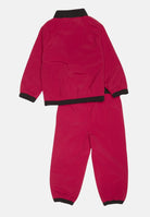 JORDAN Tuta WIND BREAKER PIPING rossa per bambino e bambina 85D763 R78 JORDAN 