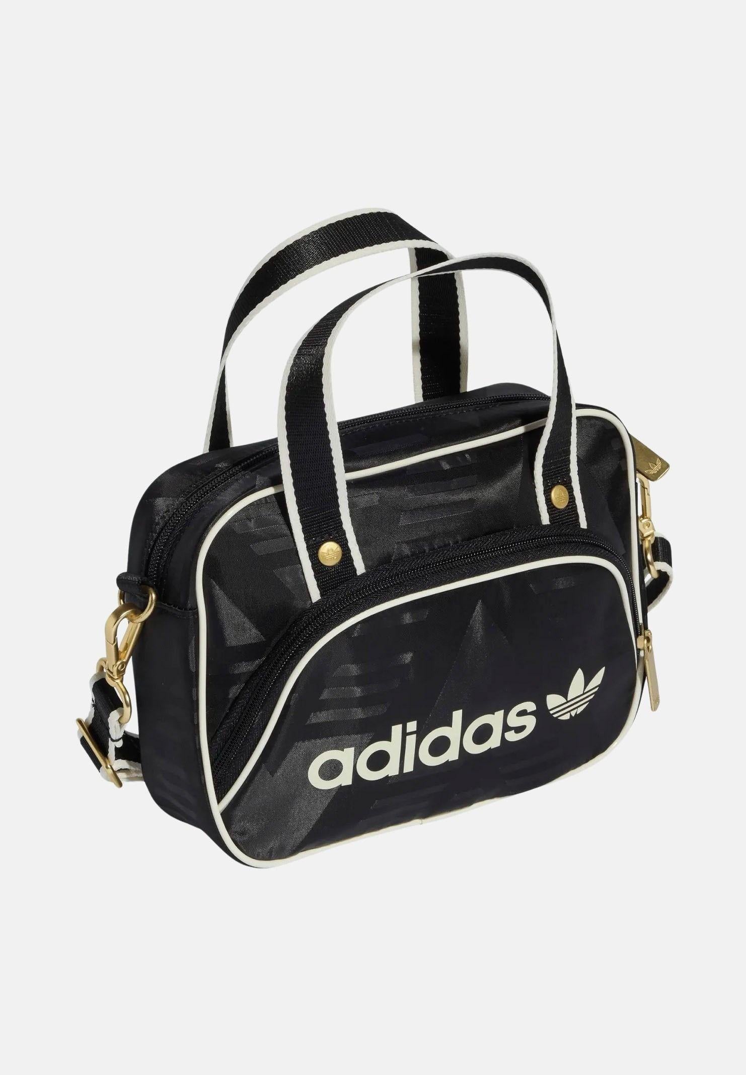 ADIDAS ORIGINALS Borsa a mano AIRLINER SMALL nera da donna KE2316 . ADIDAS ORIGINALS 