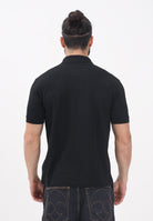 LACOSTE Polo nera per uomo e donna con patch logo coccodrilo 1212 031 LACOSTE 