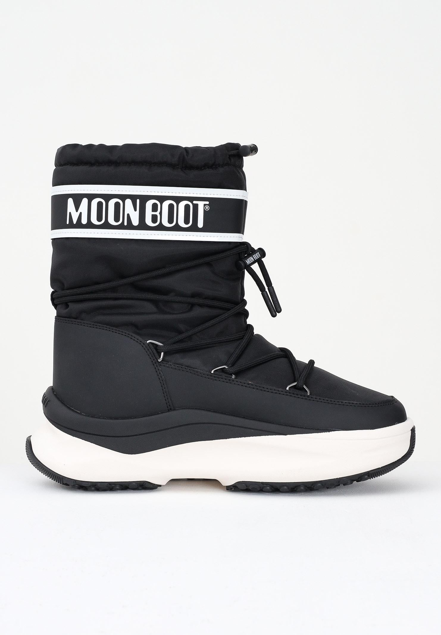 MOON BOOT Stivali da neve MOON247 POLAR neri da uomo 80D2490010 N001 MOON BOOT 