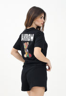 BARROW T-shirt a manica corta nera per donna, ragazzi e bambini con varie stampe S5BKJUTH023 110 BARROW 
