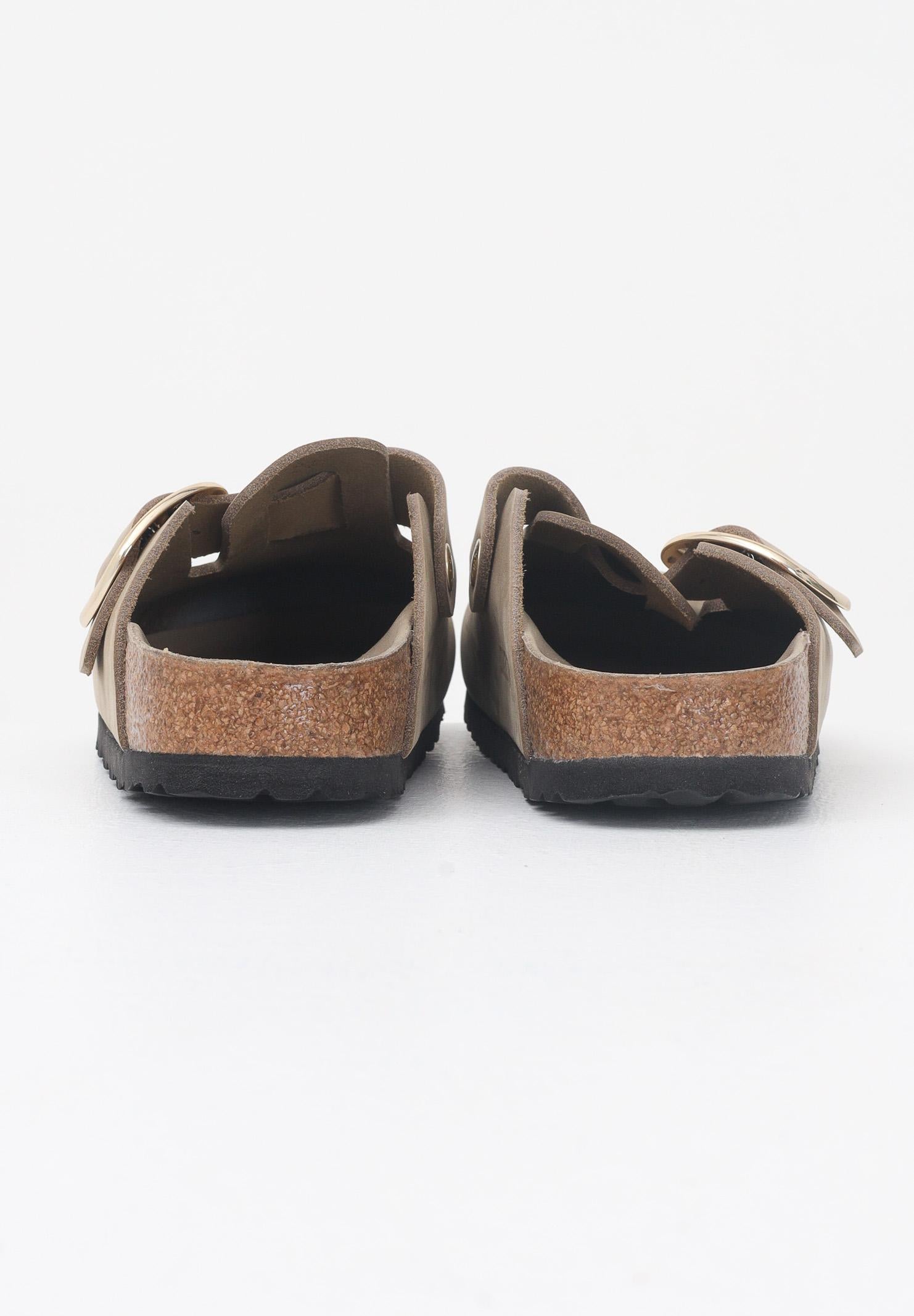 BIRKENSTOCK Ciabatte Boston Big Buckle beige da donna 1030425 - BIRKENSTOCK 