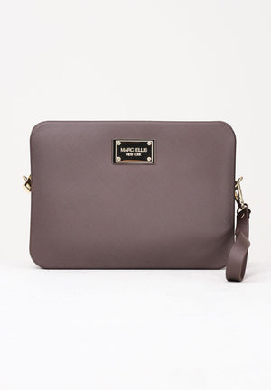 MARC ELLIS Pochette FLAT-FLOWE cacao da donna FLAT-FLOWE25 COLIGO MARC ELLIS 