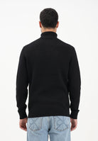 SELECTED HOMME Maglioncino a collo alto nero da uomo 16099187 Black SELECTED HOMME 