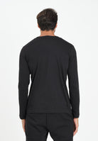 PUMA T-shirt a manica lunga Essentials con logo N. 1 nera da uomo 682546 01 PUMA 
