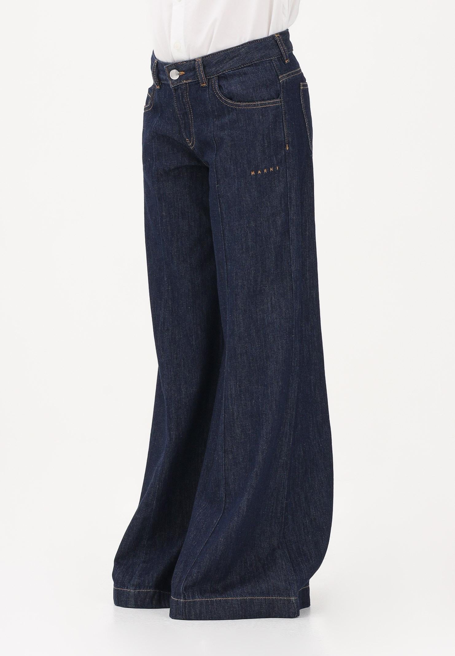 MARNI Jeans in denim blu per donna, ragazze e bambine M01808M00WG 0M01 MARNI 