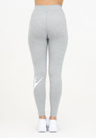 Leggings grigio da donna con stampa logo CZ8528 063 NIKE 