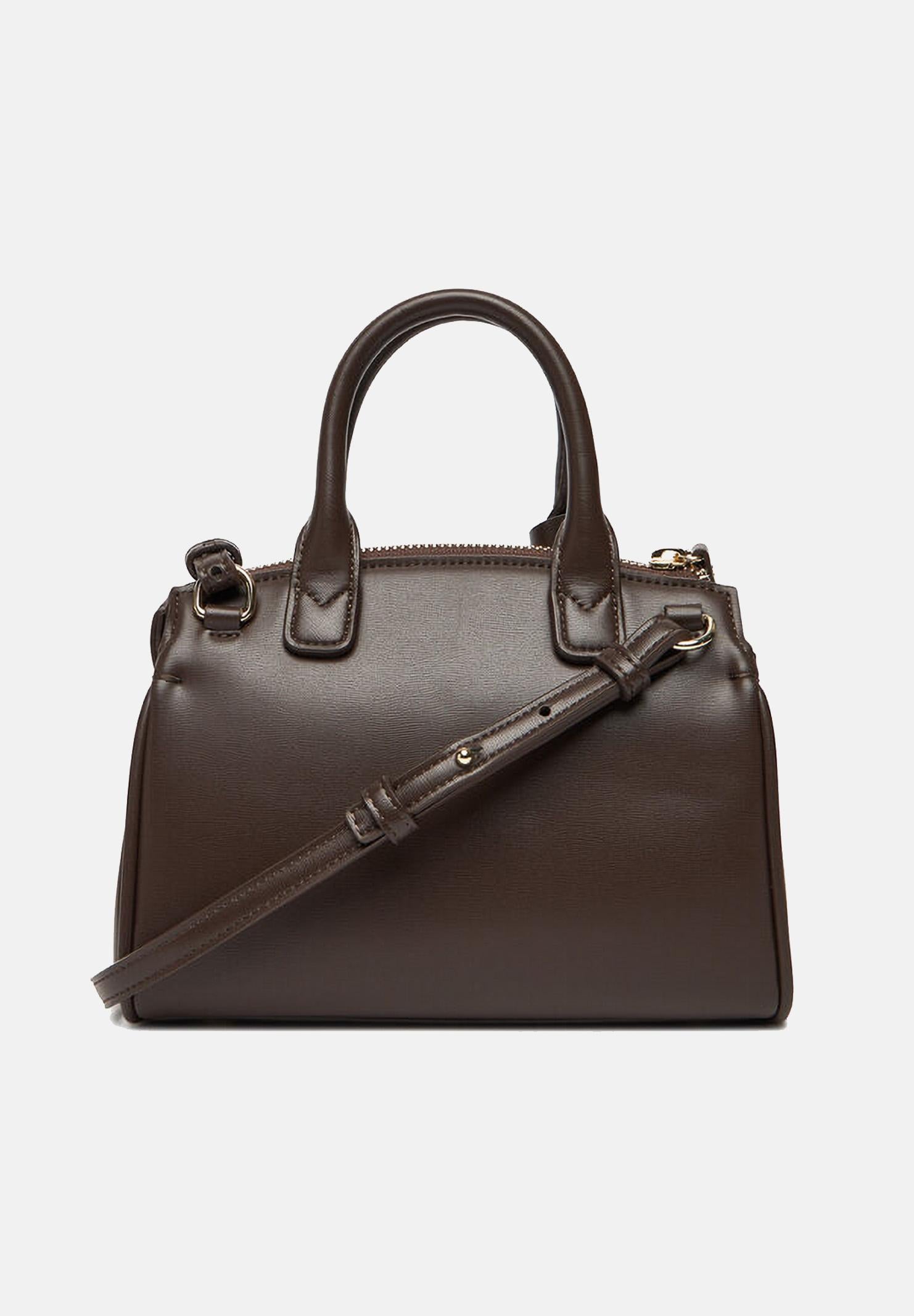 ARMANI EXCHANGE Borsa a mano marrone da donna con lucchetto XW000395AF12040 U6304 ARMANI EXCHANGE 