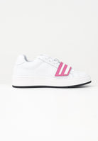 GCDS Sneakers bianche da uomo con fascia a strappo logata B1EU4204AF2 59 GCDS 