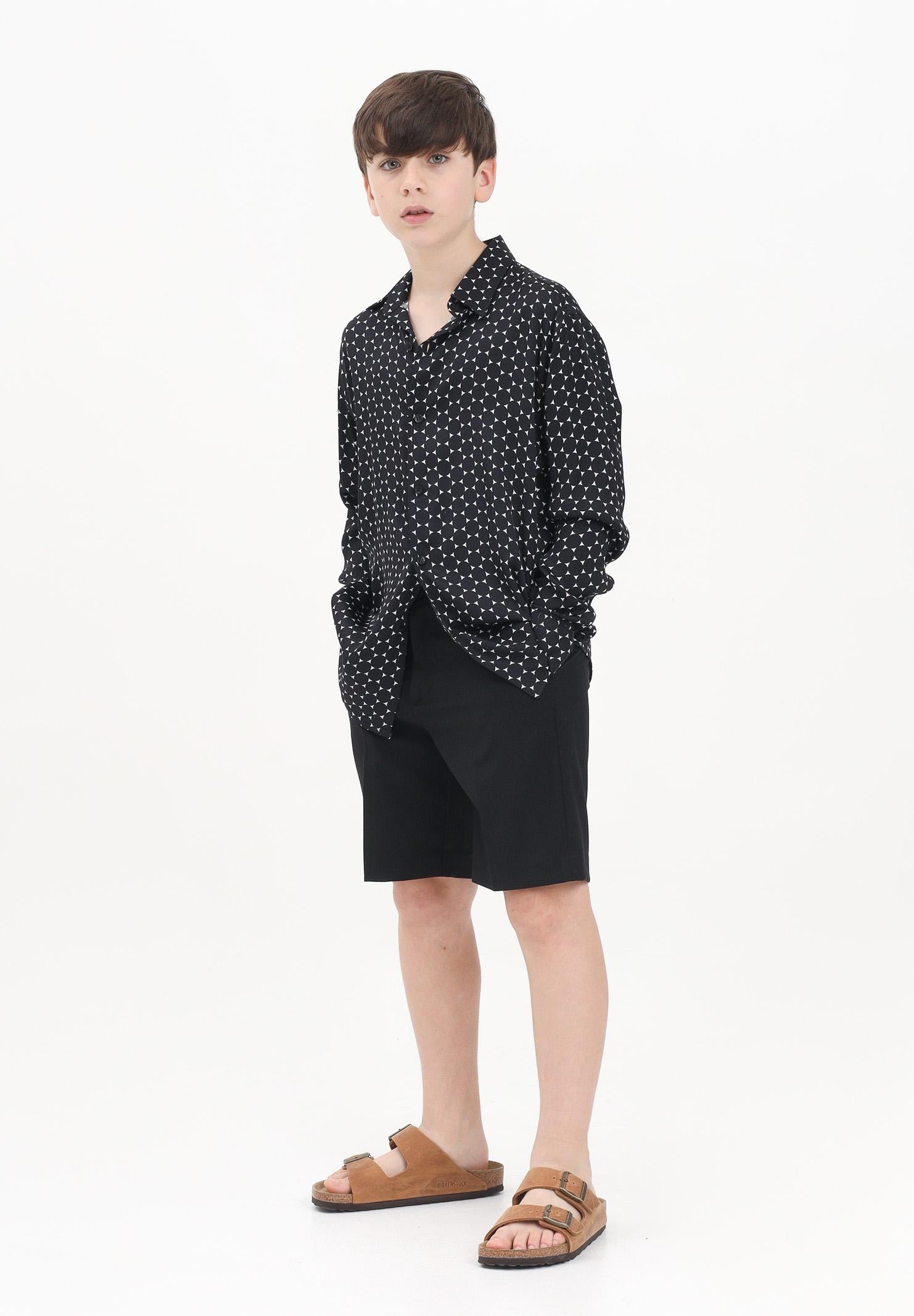I'M BRIAN Shorts nero da bambino BE3259J 009 I'M BRIAN 
