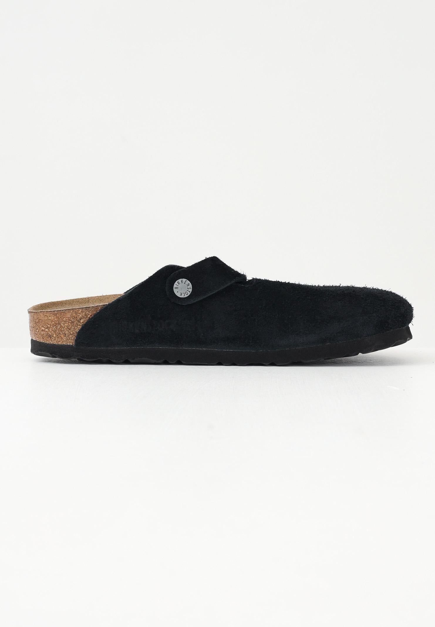 Ciabatte Boston nere per uomo e donna 1027067 . BIRKENSTOCK 