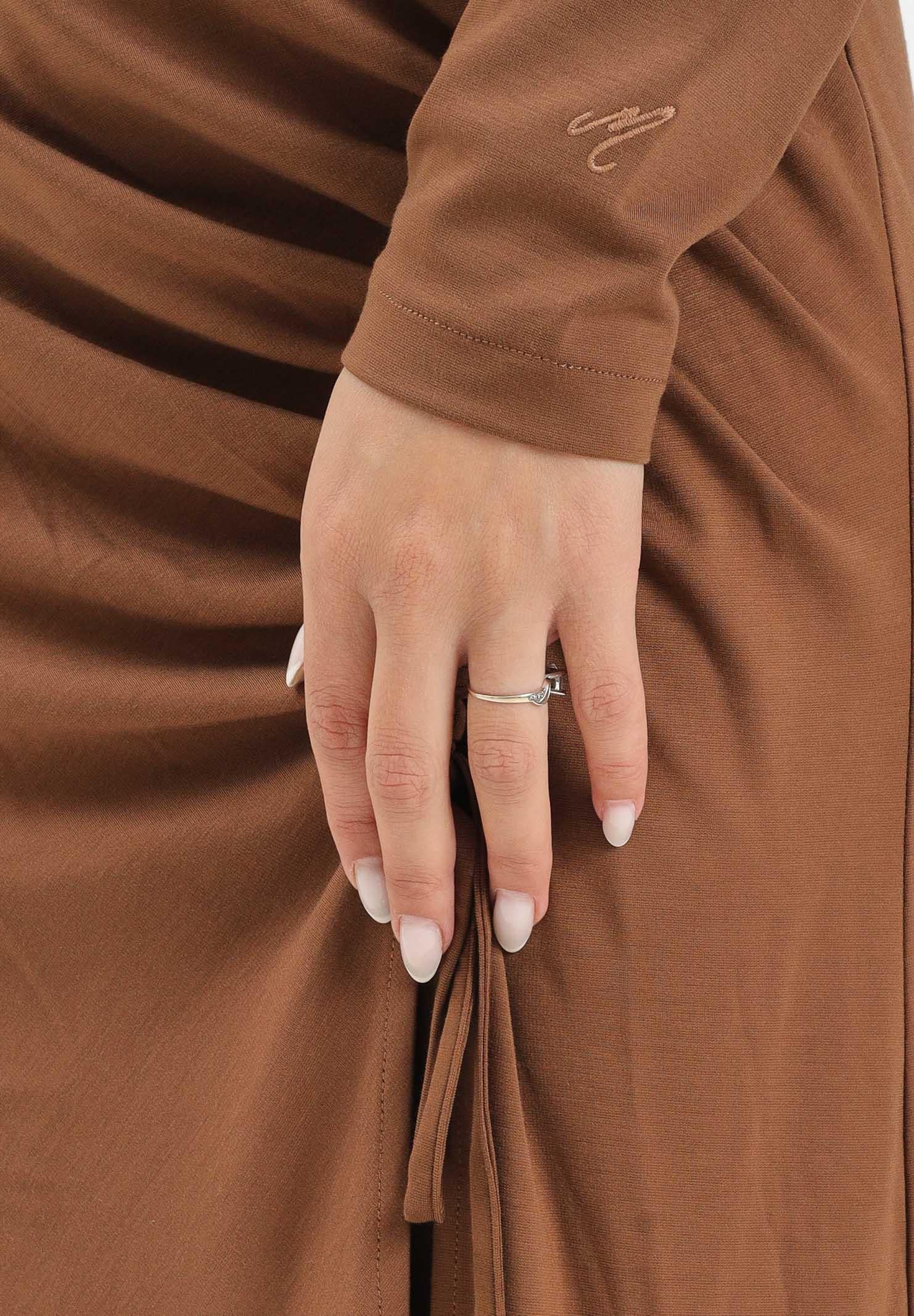 MAR DE MARGARITAS Abito lungo Silvy cammello da donna MMABW01330 MA14 Mar de margaritas 