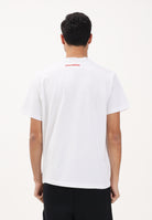 SPRAYGROUND T-shirt a manica corta bianca da uomo con stampa SP848WHT . SPRAYGROUND 