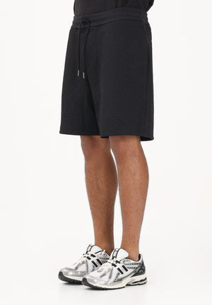 ARMANI EXCHANGE Shorts sportivo nero da uomo con texture jacquard XM002345AF21862 UC001 ARMANI EXCHANGE 