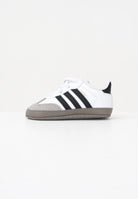 ADIDAS ORIGINALS Scarpe da culla Samba bianche e nere da neonato JI2758 . ADIDAS ORIGINALS 