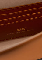 ELISABETTA FRANCHI Pochette cognac da donna realizzata in vera pelle BS99A61E2 027 ELISABETTA FRANCHI 