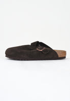 BIRKENSTOCK Ciabatte Boston marroni per uomo e donna 1027460 . BIRKENSTOCK 