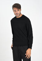 ARMANI EXCHANGE Maglioncino girocollo nero da uomo con motivo monogram XM000878AF11982 UC001 ARMANI EXCHANGE 