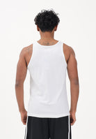 ADIDAS ORIGINALS Canotta Trefoil Essentials bianca da uomo IY7366 . ADIDAS ORIGINALS 