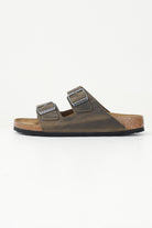 BIRKENSTOCK Ciabatte Arizona khaki da uomo 1027039 . BIRKENSTOCK 