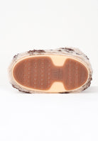 MOON BOOT Stivali da neve ICON LOW CURLY beige da donna con stampa cow 80D1409690 MM04 MOON BOOT 