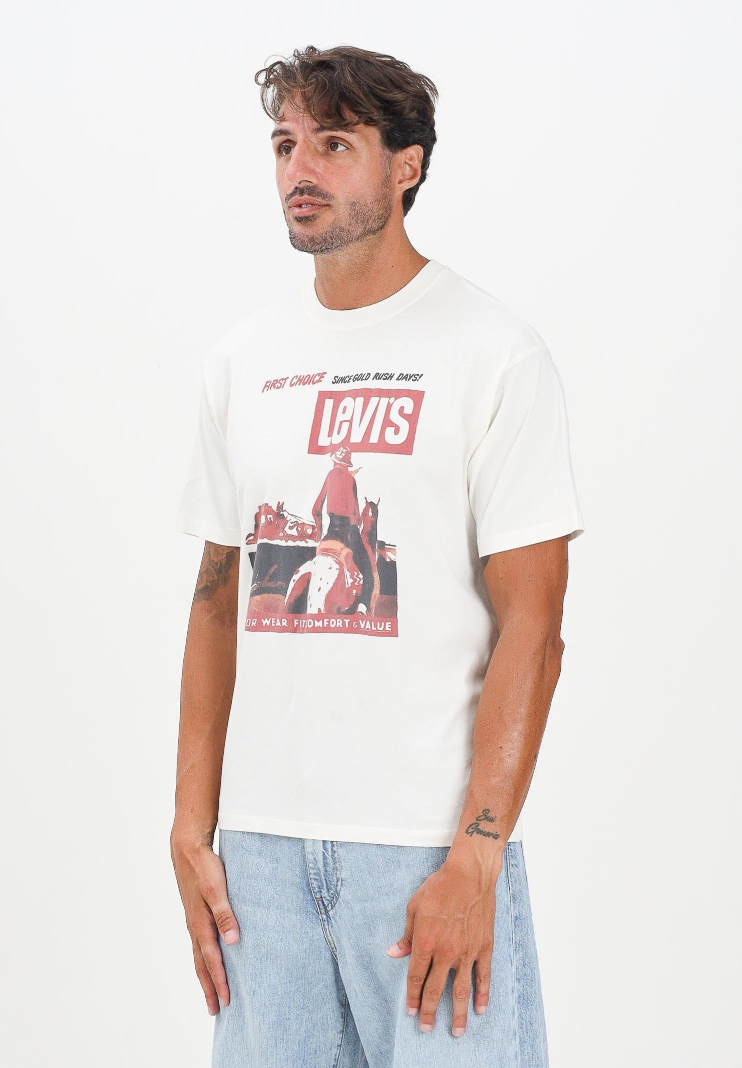 LEVI'S® T-shirt a manica corta Vintage panna da uomo 87373-0228  LEVI'S® 