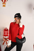 LACOSTE Maglioncino girocollo rosso da donna AF4160 240 LACOSTE 