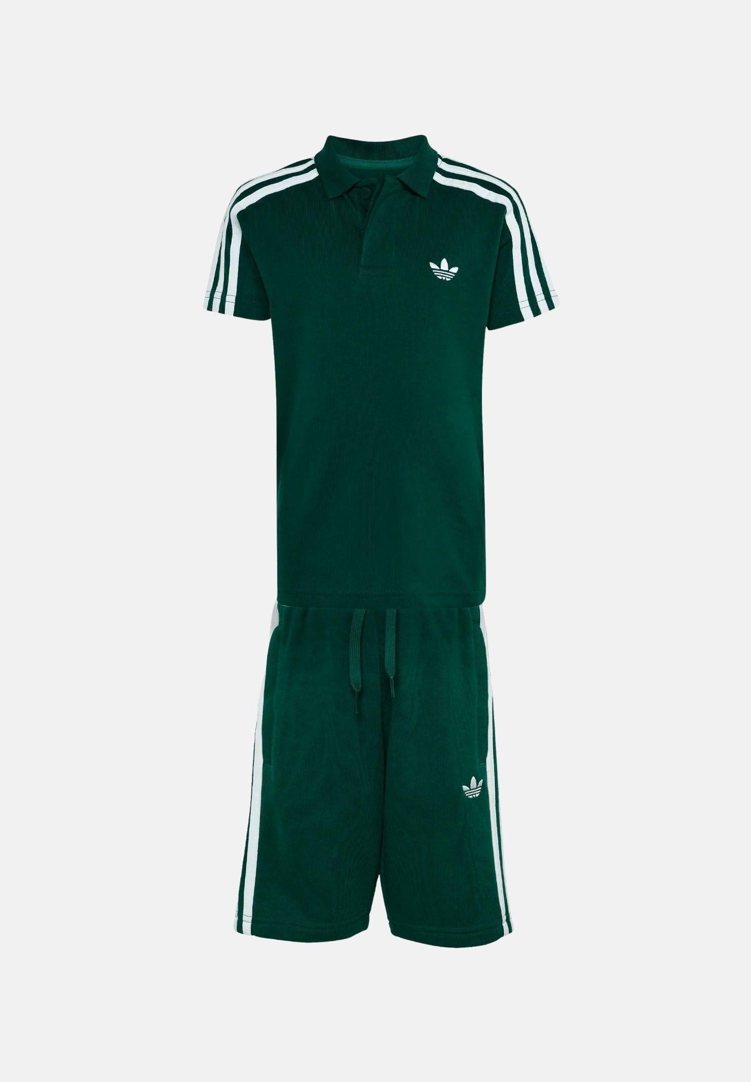 ADIDAS ORIGINALS Completino verde per bambino e bambina KD5781 . ADIDAS ORIGINALS 